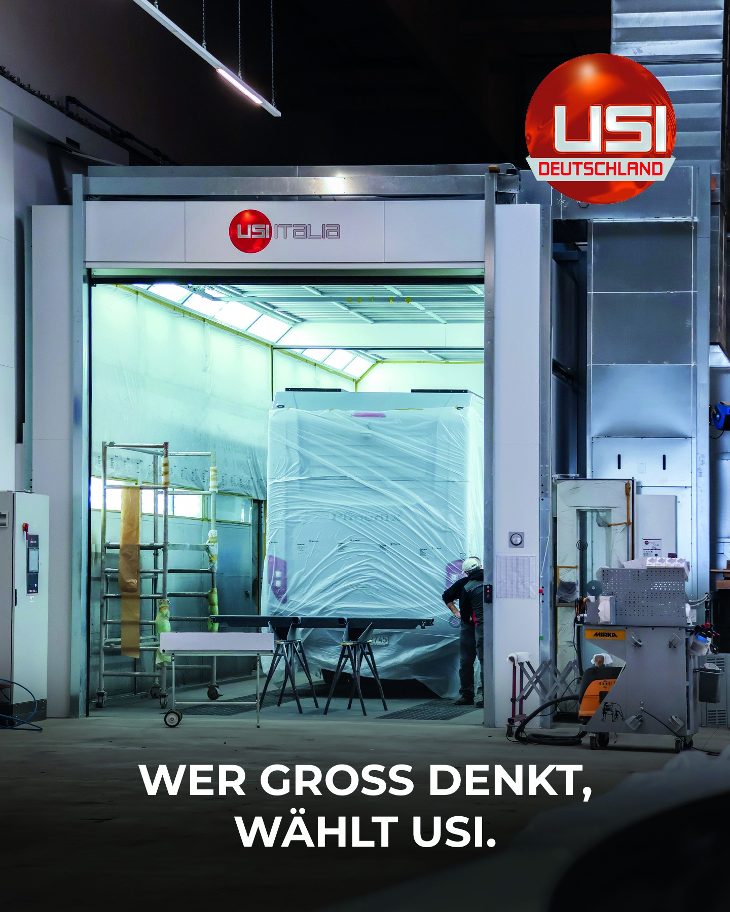 Nicht jeder Betrieb braucht sofort eine Großraumlösung – aber jeder braucht ein durchdachtes Konzept. 💡  Denn am Ende zählt nicht nur die Größe der Lackierkabine, sondern das Zusammenspiel aus Qualität, Energieeffizienz und Durchsatz.  Genau hier setzen wir bei USI an:
Technik, die sich an den Betrieb anpasst – nicht umgekehrt.  Jetzt beraten lassen 👇
📞 09441 1765 300
📧 info@usi-deutschland.de  #usideutschland #usiitalia #usichronotech #lackierkabine #lackierer